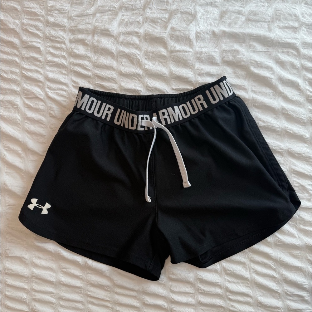 Under Armour Women's Black Athletic Shorts